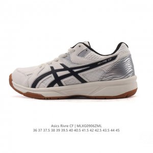 Asics Rivre Cf 低帮羽毛球鞋凭借Ff Blast+中底的缓震回弹、Ahar大底的稳定抓地，以及低帮设计的灵活轻量，成为入门到中级羽毛球爱好者的实用