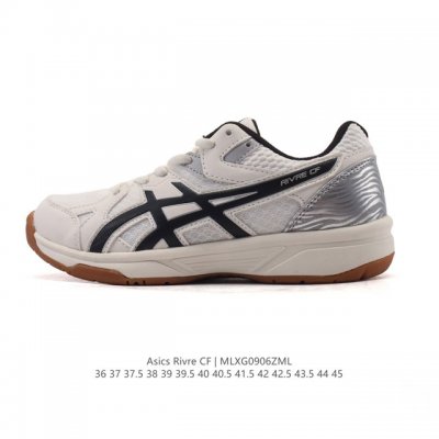 Asics Rivre Cf 低帮羽毛球鞋凭借Ff Blast+中底的缓震回弹、Ahar大底的稳定抓地，以及低帮设计的灵活轻量，成为入门到中级羽毛球爱好者的实用