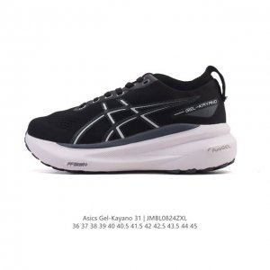 Asics 亚瑟士男女鞋Asics Gel-Kayano 31 休闲运动鞋秋季透气休闲鞋减震轻质跑步鞋 稳定支撑缓震马拉松跑步鞋 经常晨跑、夜跑的朋友，选它，是