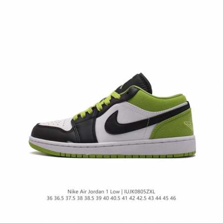 耐克 乔丹air Jordan 1 Low Aj1 乔1 乔丹1代aj1 低帮复古文化休闲运动篮球鞋。从 5 年面世的元年款汲取设计灵感，采用简洁大方的经典外观 - 点击图像关闭