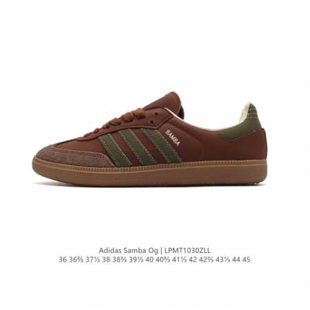 阿迪达斯 德训鞋 ADIDAS ORIGINALS SAMBA OG SHOES 经典运动鞋小白鞋 T头鞋 男女板鞋 彰显休闲摩登风情的时尚经典鞋。它诞生于50 - 点击图像关闭