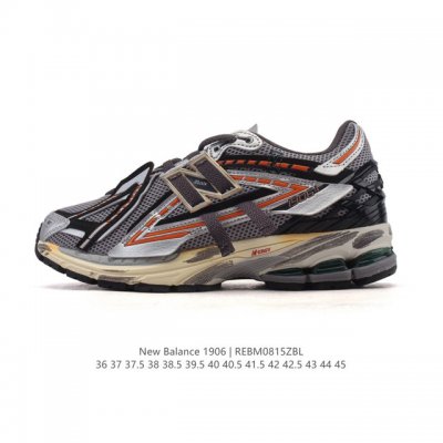 公司级真标 新百伦 New Balance M1906系列 复古运动鞋单品宝藏老爹鞋款。作为Nb最经典的档案鞋型之一，与 2一样，1906有着Nb最成熟的技术加