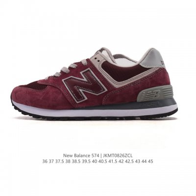 Nb 574 新百伦 New Balance Nb 574系列舒适百搭复古拼接时尚休闲运动鞋。New Balance 的 574 具有识别性和持久流行性，从它作