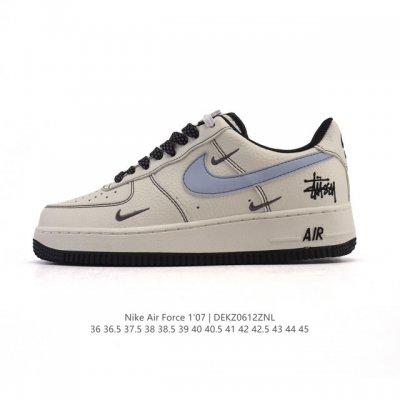 公司级 耐克 Nike Air Force 1 '07 Low 2025新年新款 蛇年限定 空军一号含气垫 小白鞋 低帮百搭厚底增高休闲运动板鞋。柔软、弹性十足