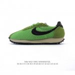 stussy X Nike联手推出Ld- 0 运动鞋时尚跑步鞋，给夏日带来一抹清爽。Stussy 与 Nike 两大品牌携手，于 年盛夏之际，重磅推出1977年