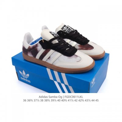 阿迪达斯 德训鞋 Adidas Originals Samba Og Shoes 经典运动鞋小白鞋 T头鞋 男女鞋 彰显休闲摩登风情的时尚经典鞋。它诞生于50年