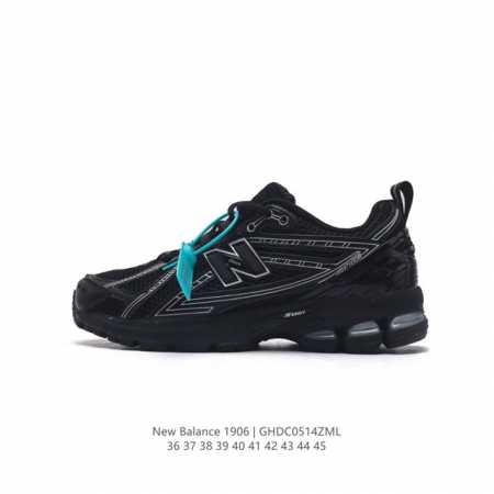 新百伦 New Balance M1906系列 复古运动鞋单品宝藏老爹鞋款。作为nb最经典的档案鞋型之一，与2002一样，1906有着nb最成熟的技术加持和复古 - 点击图像关闭