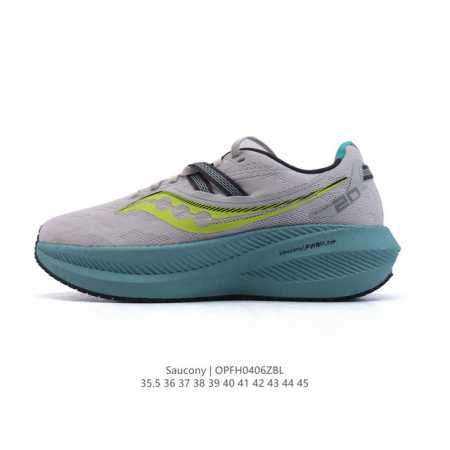 公司级Saucony Triumph 20 N索康尼胜利20代旗舰级缓震型跑鞋 厚底增高运动老爹鞋 索康尼胜利20跑步鞋：轻巧舒适的完美选择这款索康尼胜利20代 - 点击图像关闭