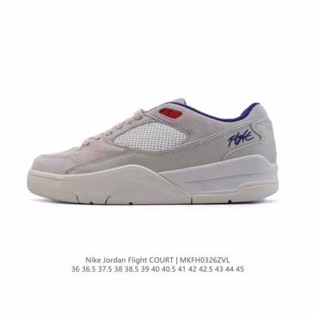 180 耐克 Nike 乔丹 Jordan Flight Court 时尚休闲 防滑耐磨 低帮运动鞋 复古篮球鞋 男女同款 Jordan「新鞋型」又来了！新配色 - 点击图像关闭