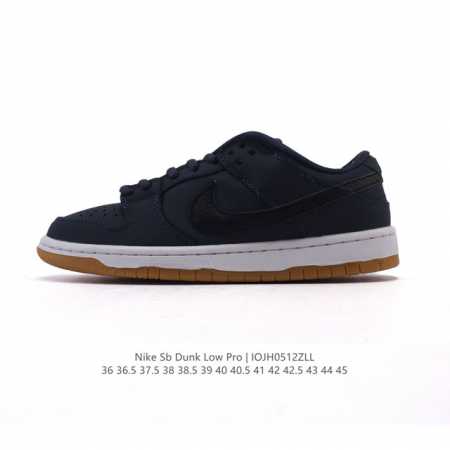 高品质版本 耐克 Nike Sb Dunk Low Pro 男女同款运动鞋复古板鞋。采用柔软皮革鞋面，经久耐穿，塑就如元年款 Dunk 般的复古质感。鞋头透气孔 - 点击图像关闭