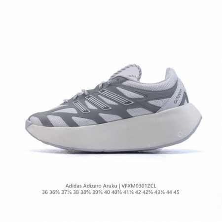阿迪达斯 Adidas 男女士休闲鞋 Adizero Aruku 减震耐磨缓冲回弹百搭运动鞋 厚底增高老爹鞋。今年曝光的Adidas Adizero Aruku - 点击图像关闭
