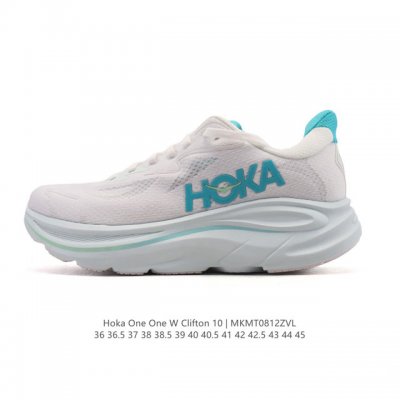 新款 Hoka One One 推出升级 Clifton 10 克利夫顿10代 男女士休闲跑步鞋轻量缓震运动鞋。Hoka One One的Clifton克利夫顿