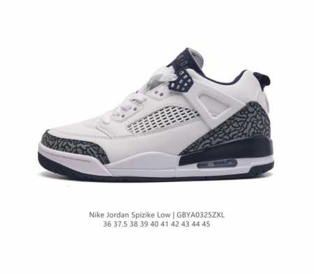 耐克 Nike Jordan Spizike Low 经典爆裂纹复古运动篮球鞋 全新低帮造型吸睛 整双鞋在融合了 Air Jordan 经典鞋款中的标志性元素之 - 点击图像关闭