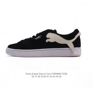 Puma彪马 秋季新款 男女板鞋Suede Dance Crew运动鞋休闲鞋。柔软合成革面料易打理，舒适质感简约潮搭，美观有型。圆弧舒适鞋头，宽敞不挤脚，行走无
