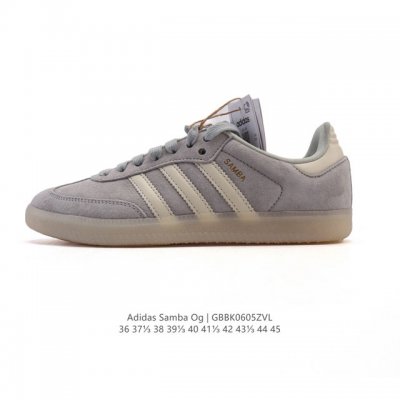 阿迪达斯 德训鞋 Adidas Originals Samba Og Shoes 经典运动鞋小白鞋 T头鞋 女鞋 彰显休闲摩登风情的时尚经典鞋。它诞生于50年代