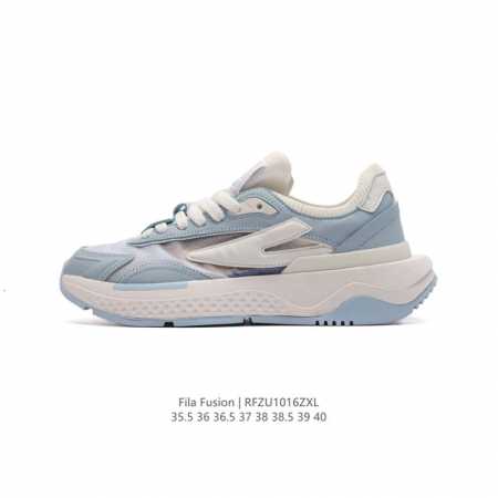 斐乐 女老爹鞋 Fila Fusion 厚底增高百搭运动板鞋 意大利百年经典运动品牌，网红单品 小红书推荐爆款 Fila斐乐新款小白鞋斐乐潮牌文化街头风运动鞋， - 点击图像关闭