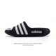 90 【新品】阿迪达斯 Adidas Superstar拖鞋 夏季神拖瞬间成为“显眼包” 25夏季新款男士外穿时尚沙滩踩屎感透气凉拖鞋 舒适透气 耐磨 轻运动休