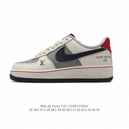 耐克 Nike Air Force 1 '07 Low 空军一号含气垫 小白鞋 低帮百搭厚底增高休闲运动板鞋。柔软、弹性十足的缓震性能和出色的中底设计，横跨复古 - 点击图像关闭