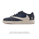 公司级 真标 耐克 Nike Air Jordan 1 Low Og Sp Military Blue Aj1乔1倒勾 2025年新款 蛇年新款 低帮篮球鞋 A