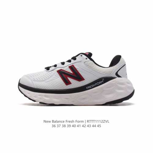 公司级 新百伦 [New Balance] Fresh Form 男女士运动鞋 厚底增高跑鞋，这款跑鞋不仅有着以大数据为基础的fresh Foam虎蜂大底，还有