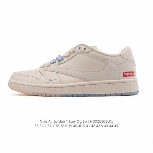 真标 耐克 Nike Air Jordan 1 Low Og Sp Military Blue Aj1乔1倒勾 2025年新款 蛇年新款 低帮篮球鞋 Aj1 乔