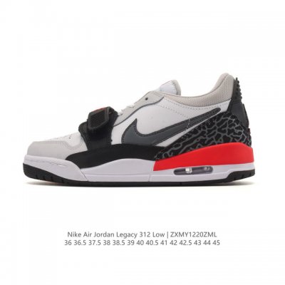 公司级 耐克 Aj 乔丹 Air Jordan Legacy 312 低帮运动鞋 Aj312 乔312百搭篮球鞋 酷炫混搭，谁人不爱？Air Jordan Le