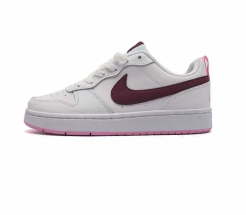 耐克 Nike Court Borough Low 低帮百搭透气休闲运动板鞋女鞋 经典耐用的设计 兼顾舒适脚感和出众风范 演绎匠心之作 结构性的支撑贴合感结合复