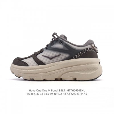 新品公司级 Hoka One One Bondi B3Ls联名运动鞋Hoka One One Bondi B3Ls 舒适防滑耐磨 低帮跑步鞋 男女同款运动鞋 出