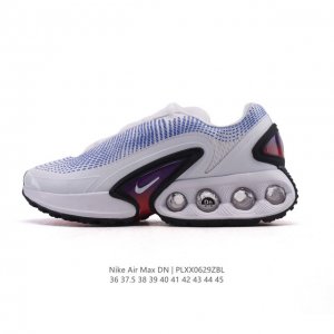 全新Nike Air Max Dn 运动鞋 时尚跑步鞋，豆荚造型气垫吸睛！鞋面采用织物材质打造，提供舒适的穿着体验。这款鞋不仅具有时尚的外观，还融合了许多经典的