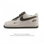 公司级 耐克 Nike Air Force 1 '07 Low 2025新年新款 蛇年限定 空军一号含气垫 小白鞋 低帮百搭厚底增高休闲运动板鞋。柔软、弹性十足