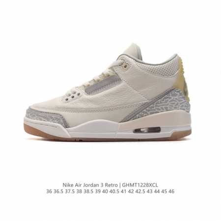 公司级 耐克 乔丹 Aj3 耐克 Nike Air Jordan 3 Retro Se 乔3 复刻篮球鞋 乔丹3代 三代 男女子运动鞋，作为 Aj 系列中广受认 - 点击图像关闭