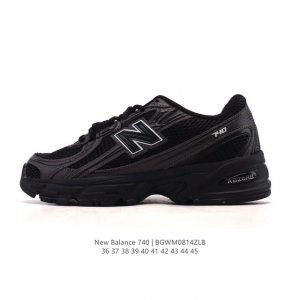 New Balance Mr740 Nb新百伦系列复古老爹风休闲运动慢跑鞋。采用轻质牛剖革拼接透气网眼衬垫织物鞋面材质 T-Beam大底提供足步弓支撑 保持步态