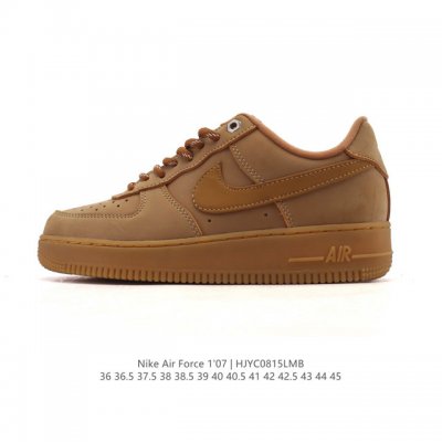 耐克 Nike Air Force 1 '07 Low 空军一号含气垫 小白鞋 2025年新款 低帮百搭厚底增高休闲运动板鞋。柔软、弹性十足的缓震性能和出色的中