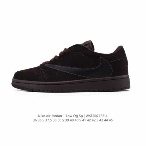 真标 耐克 Nike Air Jordan 1 Low Og Sp Military Blue Aj1乔1倒勾 2025年新款 蛇年新款 低帮篮球鞋 Aj1 乔