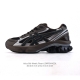 新品公司级 亚瑟士Asics Gel-Kinetic Fluent “Black Gold”黑银 舒适百搭 合成革防滑耐磨 低帮跑步鞋 男款 首先配色上十分经典