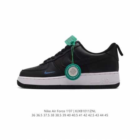 公司级 附赠送logo清洁刷 Af1耐克 Nike Air Force 1 ‘07 Low 空军一号 厚底增高百搭休闲运动板鞋 原楦头原纸板 打造纯正空军版型， - 点击图像关闭