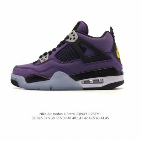 公司级 耐克 Nike Air Jordan 4 Retro Og迈克尔 乔丹Aj4代乔4 低帮复古休闲运动文化篮球鞋。秉承轻量化的速度型篮球鞋设计思想完成设计 - 点击图像关闭