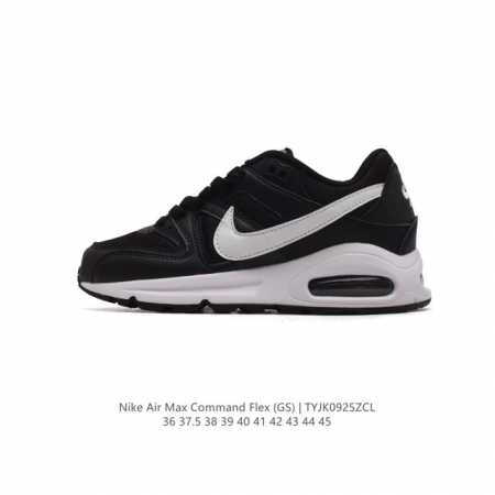 耐克 Nike Air Max Command防滑缓冲减震耐磨舒适男女士跑步鞋。Nike Air Max Command 运动鞋于 1987 年掀起鞋款革命，影 - 点击图像关闭