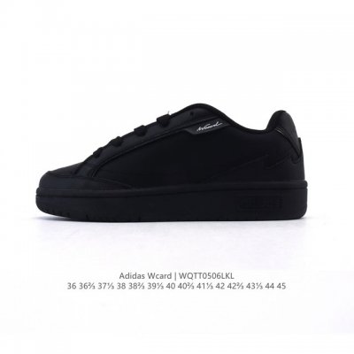 阿迪达斯Adidas Wcard Adv学院系列 经典复古低帮百搭休闲运动板鞋 网球运动休闲鞋。这款Adidas Card低帮经典运动鞋，助你舒适自信活动。采用
