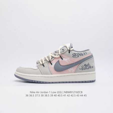 耐克 Nike Air Jordan1 Low Aj1乔丹一代 Aj1 乔1 乔丹1代 解构绑带 低帮经典复古文化休闲运动篮球鞋 原鞋开模 拒绝公底 购置原厂同 - 点击图像关闭