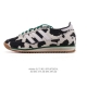 公司级 阿迪达斯Adidas Sl 72 Shoes 经典复古薄底运动鞋 T头鞋 三叶草复古休闲跑步鞋休闲运动鞋 奶牛印花鞋面 这款经典运动鞋携复古型格，来访你