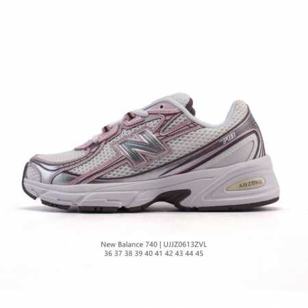 New Balance Mr740 Nb新百伦系列复古老爹风休闲运动慢跑鞋。采用轻质牛剖革拼接透气网眼衬垫织物鞋面材质 T-Beam大底提供足步弓支撑 保持步态 - 点击图像关闭
