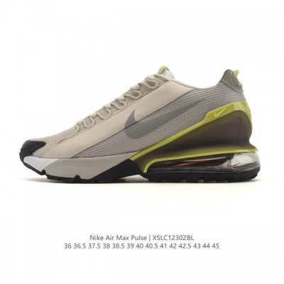 Nike 耐克 男女子休闲鞋气垫缓震跑步鞋 Air Max plus 运动鞋 造型超讨喜！鞋面以网面织物材质包裹，保证了轻薄透气，更适合夏季穿着。鞋侧 鱼骨 形