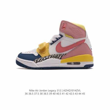 耐克 Aj 乔丹 Air Jordan Legacy 312 高帮运动鞋 Aj312 乔312百搭篮球鞋 酷炫混搭，谁人不爱？Air Jordan Legacy - 点击图像关闭