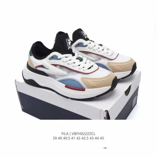 公司级 斐乐 男女款休闲鞋 Fila Fusion 厚底增高百搭运动鞋 意大利百年经典运动品牌，网红单品 小红书推荐爆款 Fila斐乐新款小白鞋斐乐潮牌文化街头