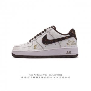 耐克 Nike Air Force 1 '07 Low 空军一号 2024年新款 龙年 含气垫 低帮百搭厚底增高休闲运动板鞋。柔软、弹性十足的缓震性能和出色的中