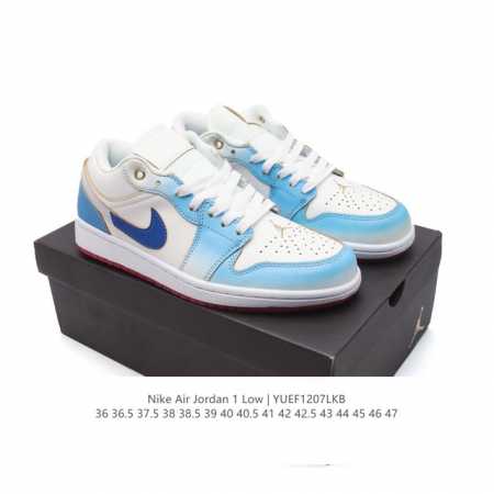 耐克 乔丹air Jordan 1 Low Aj1 乔1 乔丹1代aj1 低帮复古文化休闲运动篮球鞋。该鞋款从 19 年元年款汲取设计灵感，焕新演绎简约经典外观 - 点击图像关闭
