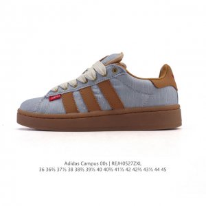 公司级 Adidas阿迪达斯.三叶草Campus 00S 面包鞋复古休闲板鞋 千禧回潮 Adidas Campus 00S 经典再现 面包化的Campus鞋款在