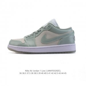 耐克 乔丹Air Jordan 1 Low Aj1 乔1 乔丹1代Aj1 低帮复古文化休闲运动篮球鞋。该鞋款从 1985 年元年款汲取设计灵感，焕新演绎简约经典