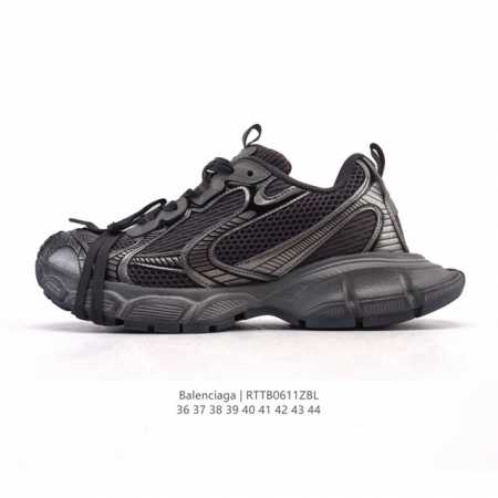 公司级 巴黎世家 Balenciaga 3Xl Sneakers 巴黎世家 十代网布系带低帮走秀复古老爹运动鞋 透气网纱 网面 材料和聚氨酯 磨损效果 鞋头边缘 - 点击图像关闭